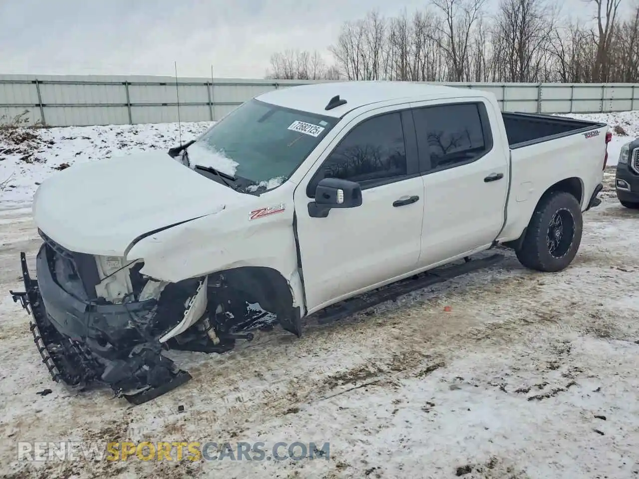 1 Photograph of a damaged car 3GCPYFED8MG295145 CHEVROLET ALL Models 2021
