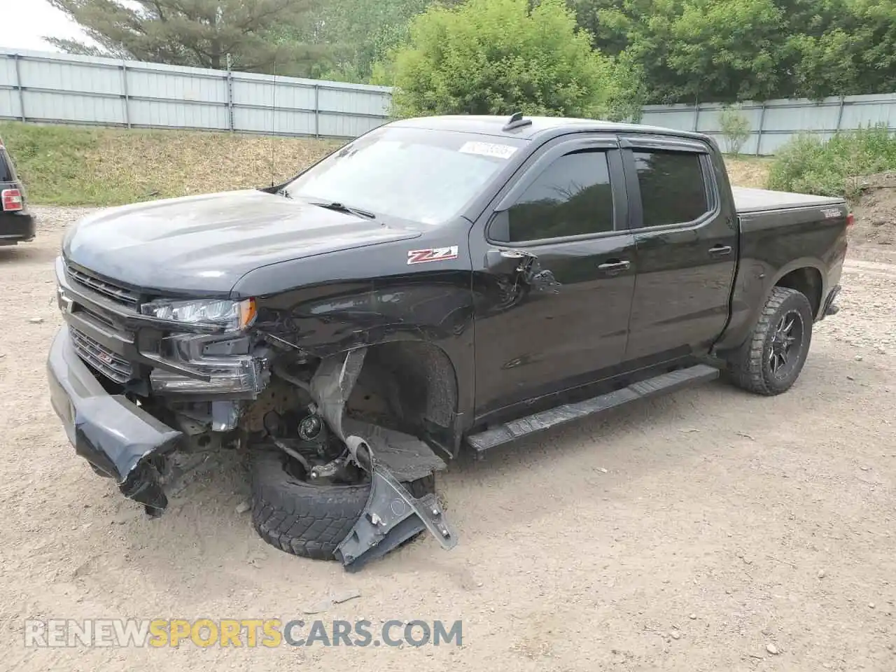 1 Photograph of a damaged car 3GCPYFED9MG297616 CHEVROLET ALL Models 2021