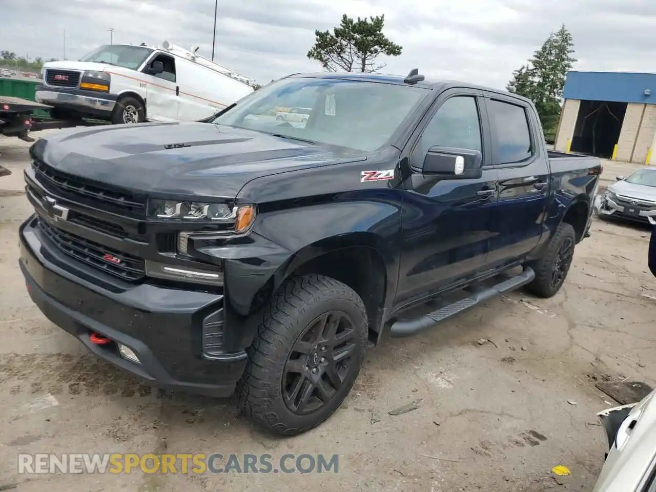 1 Photograph of a damaged car 3GCPYFEL1MG115608 CHEVROLET ALL Models 2021