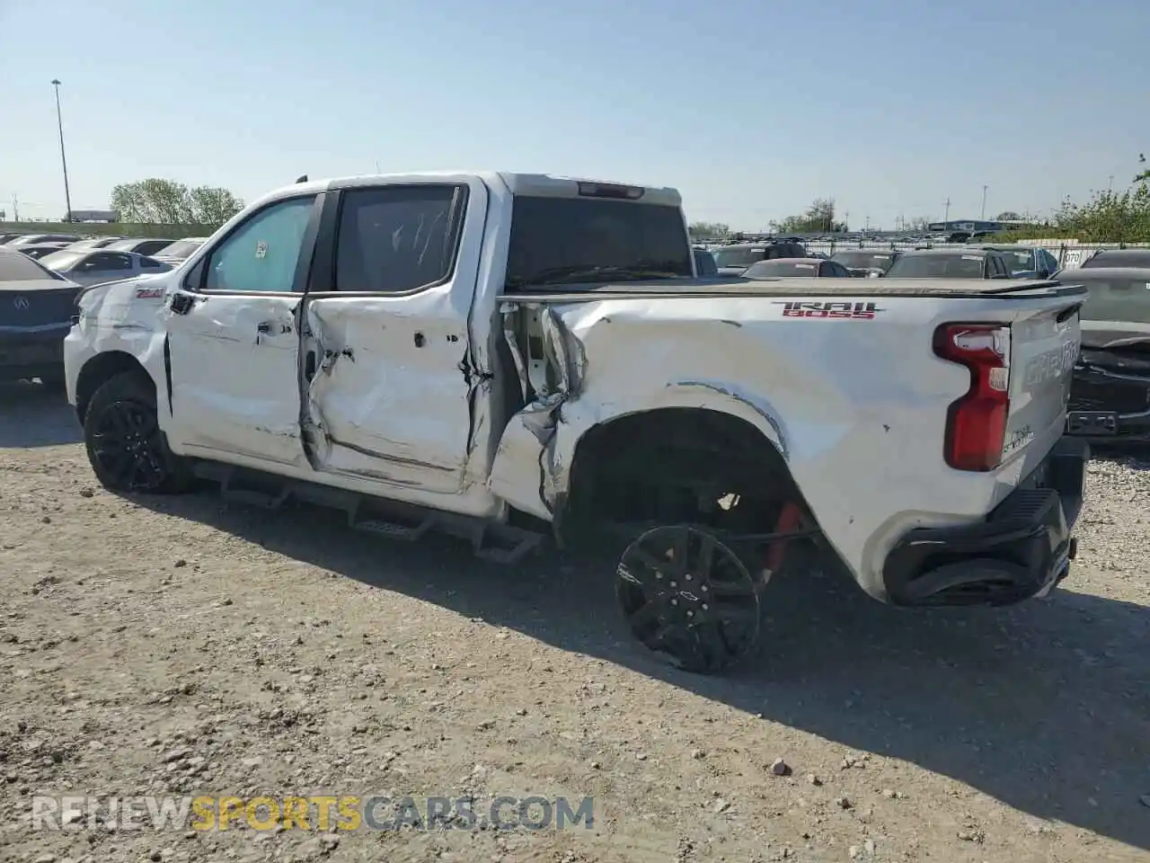 2 Photograph of a damaged car 3GCPYFEL6MG421302 CHEVROLET ALL Models 2021