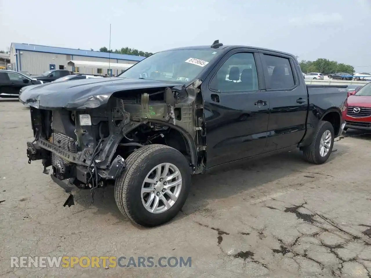 1 Photograph of a damaged car 3GCPYJEK3MG452632 CHEVROLET ALL Models 2021