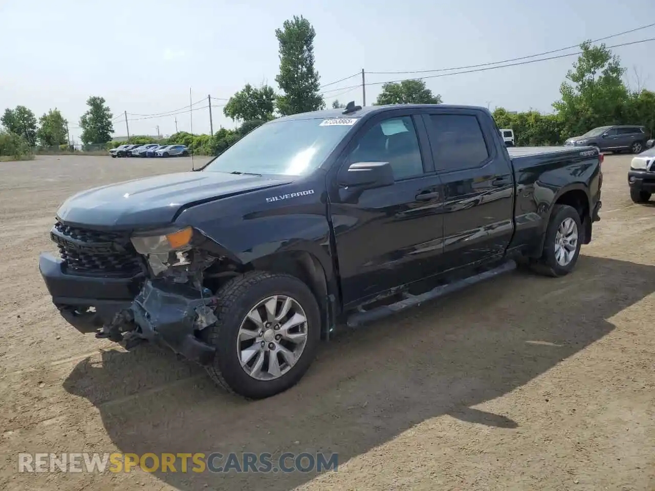 1 Photograph of a damaged car 3GCUYBEF8MG144156 CHEVROLET ALL Models 2021