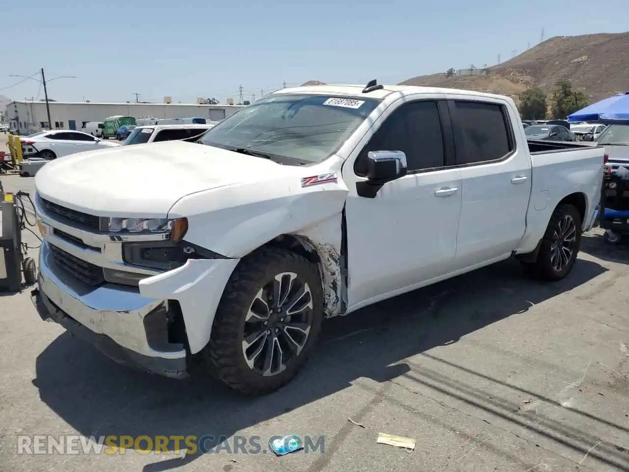 1 Photograph of a damaged car 3GCUYDED2MG113690 CHEVROLET ALL Models 2021