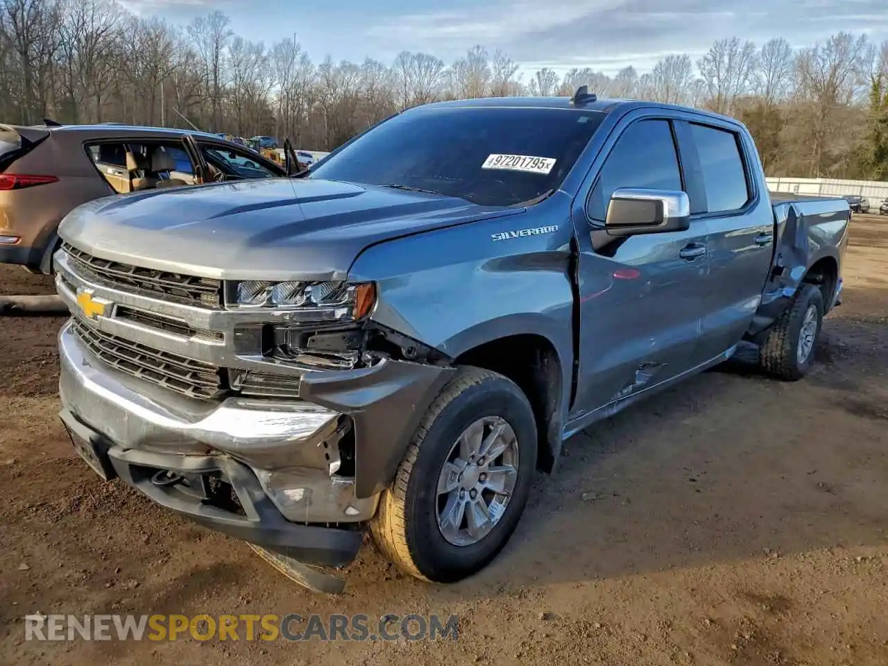 1 Photograph of a damaged car 3GCUYDED3MG272511 CHEVROLET ALL Models 2021
