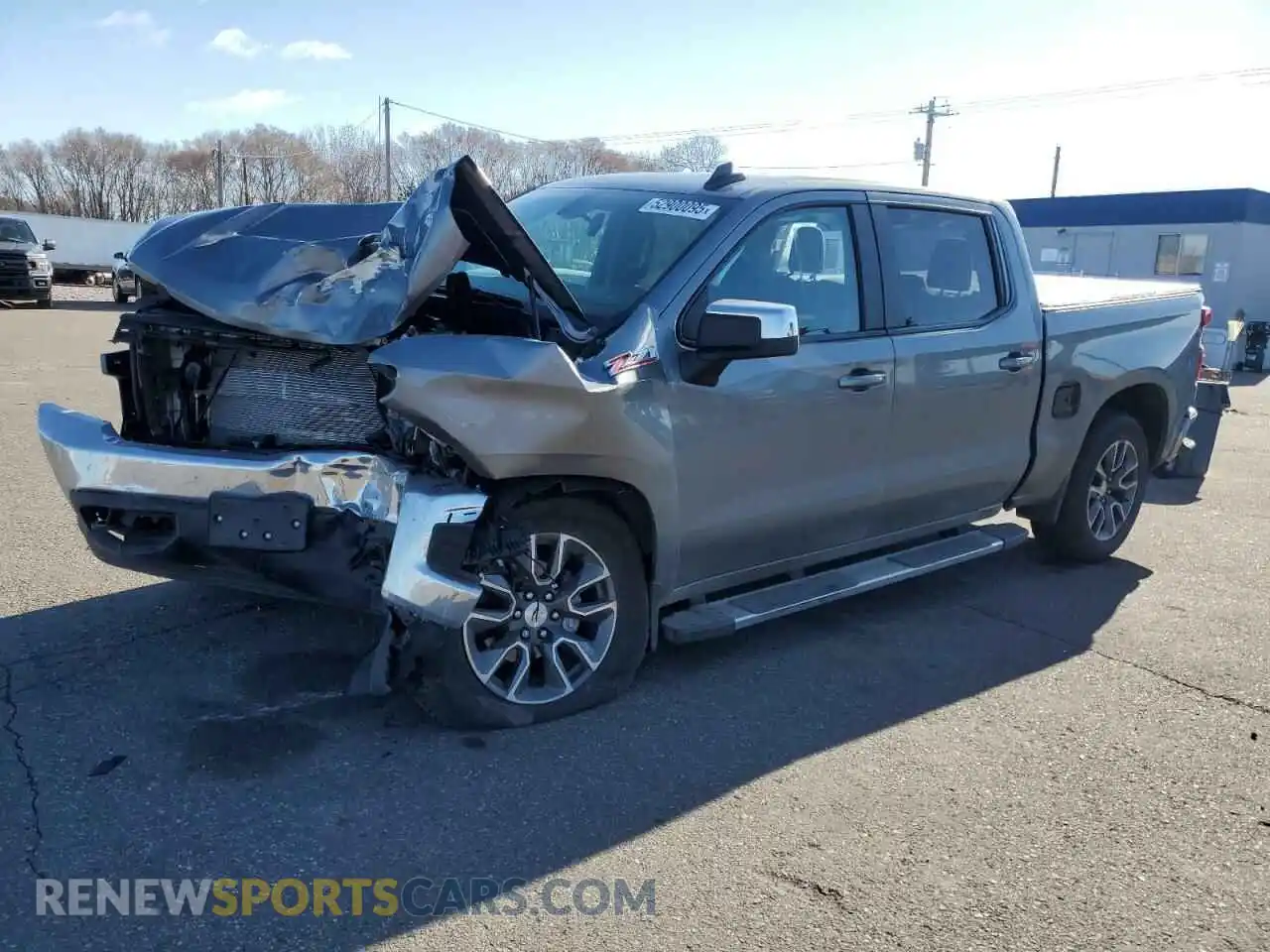 1 Photograph of a damaged car 3GCUYDED3MG387674 CHEVROLET All Models 2021
