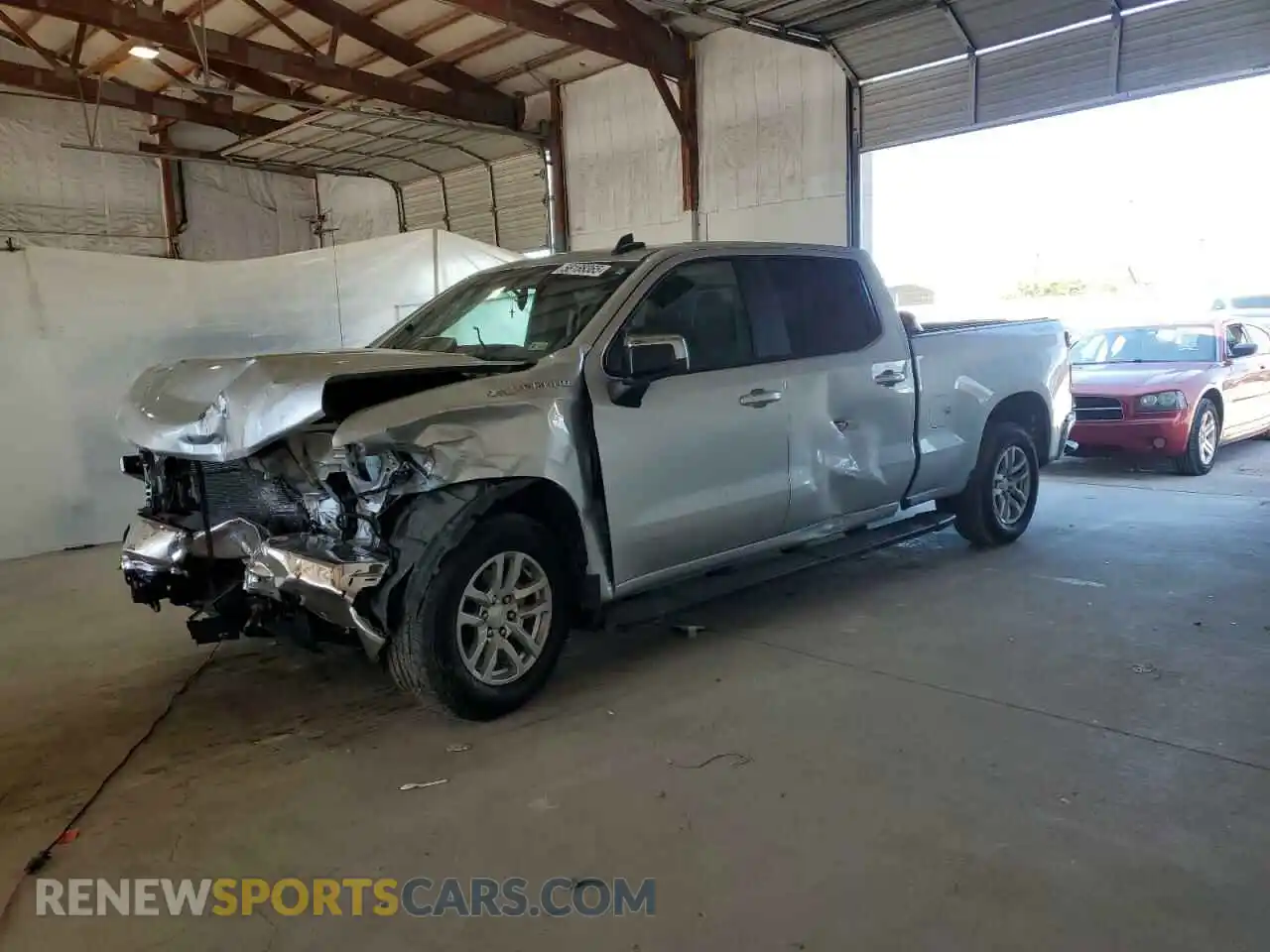 1 Photograph of a damaged car 3GCUYDED6MG100876 CHEVROLET ALL Models 2021