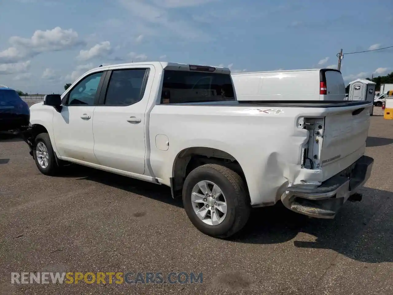 2 Photograph of a damaged car 3GCUYDED6MG115992 CHEVROLET ALL Models 2021