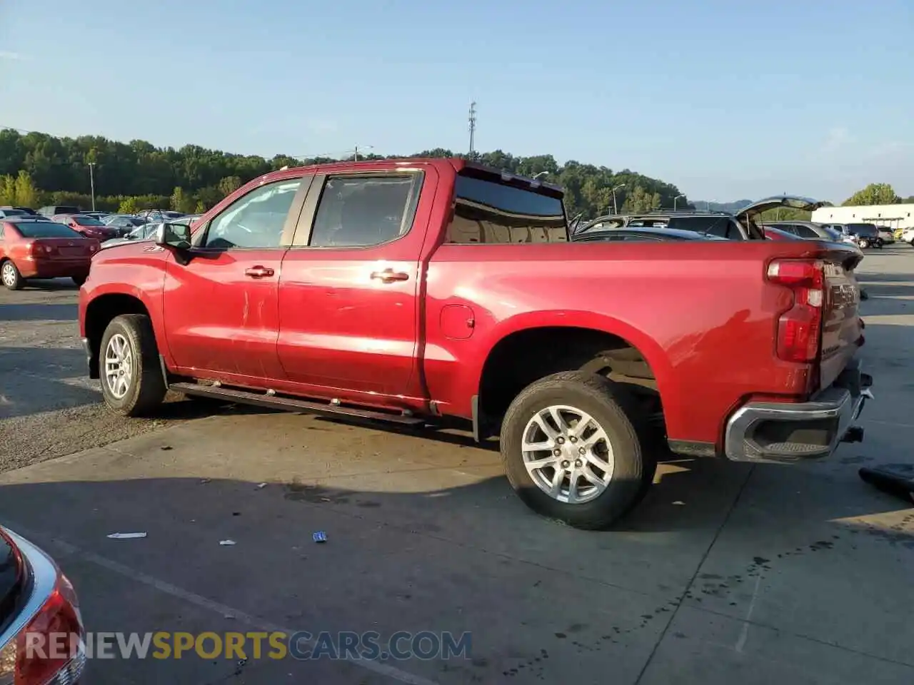 2 Photograph of a damaged car 3GCUYDED6MG248848 CHEVROLET ALL Models 2021