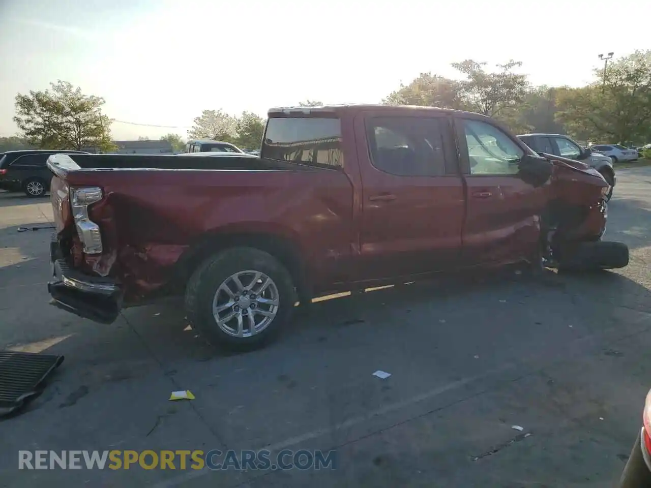 3 Photograph of a damaged car 3GCUYDED6MG248848 CHEVROLET ALL Models 2021