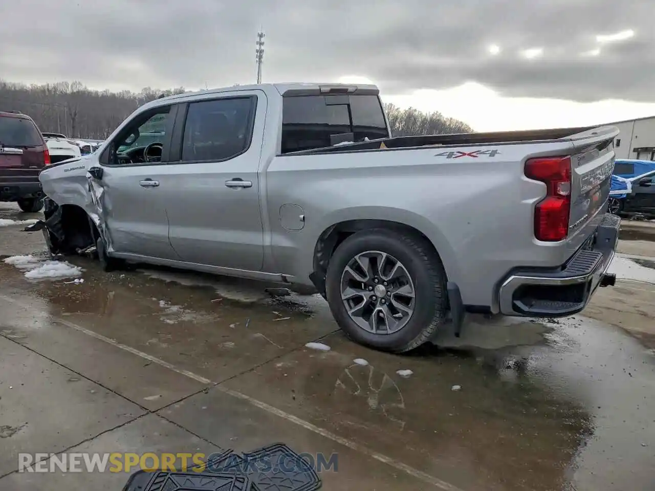 2 Photograph of a damaged car 3GCUYDED6MG271000 CHEVROLET ALL Models 2021