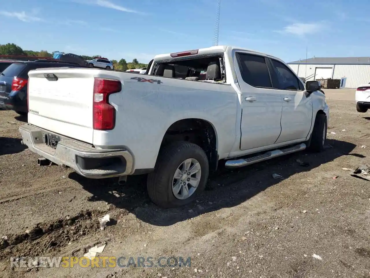 3 Photograph of a damaged car 3GCUYDED8MG168550 CHEVROLET ALL Models 2021