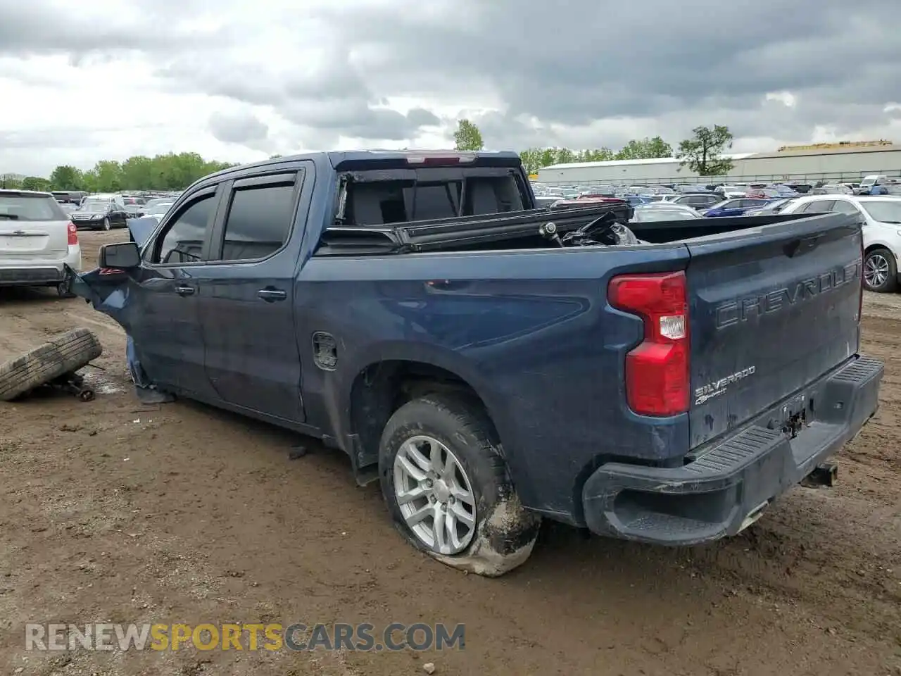 2 Photograph of a damaged car 3GCUYDET2MG255836 CHEVROLET ALL Models 2021