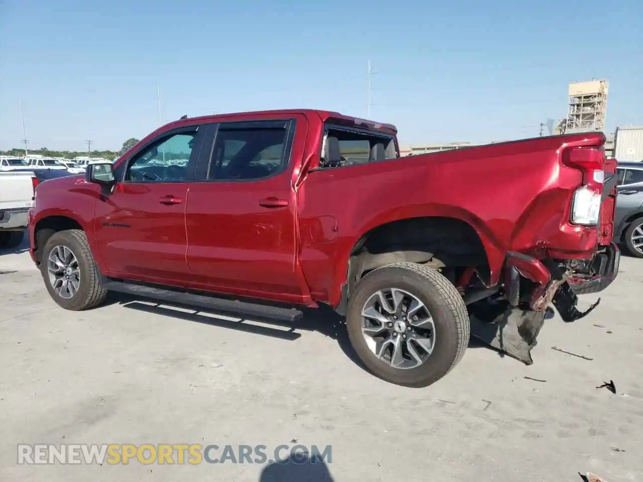 2 Photograph of a damaged car 3GCUYEED6MG447694 CHEVROLET ALL Models 2021