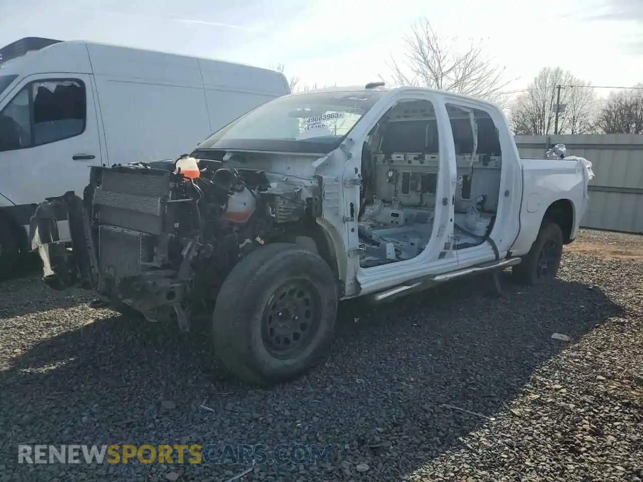 1 Photograph of a damaged car 3GCUYEETXMG313438 CHEVROLET ALL Models 2021