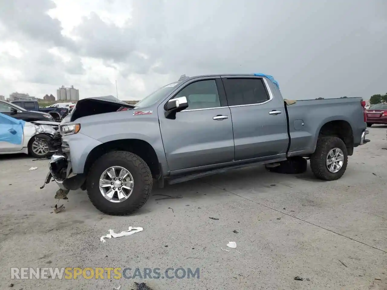 1 Photograph of a damaged car 3GCUYGETXMG279979 CHEVROLET ALL Models 2021