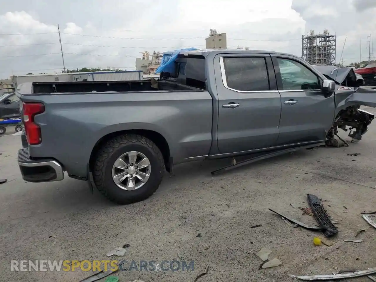 3 Photograph of a damaged car 3GCUYGETXMG279979 CHEVROLET ALL Models 2021