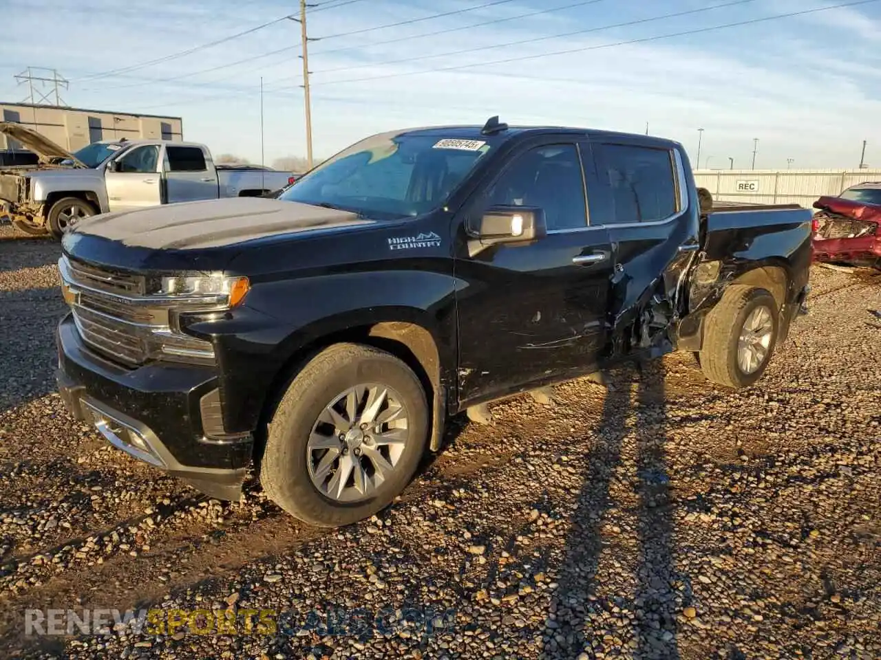 1 Photograph of a damaged car 3GCUYHED3MG229763 CHEVROLET All Models 2021