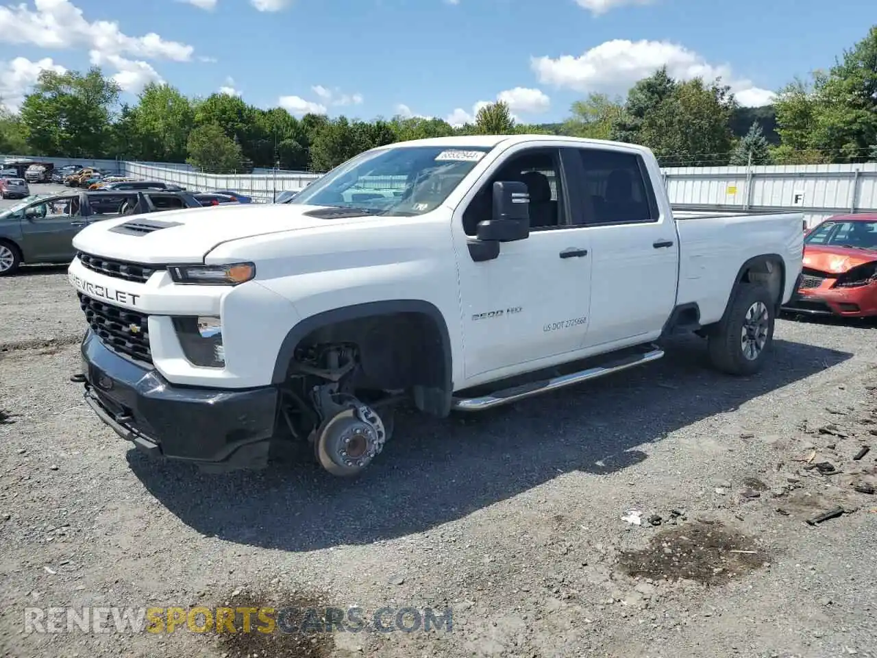1 Photograph of a damaged car 1GC4WME73NF267389 CHEVROLET ALL Models 2022