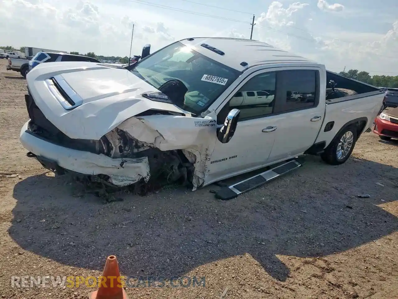 1 Photograph of a damaged car 1GC4YLEY2NF334593 CHEVROLET ALL Models 2022