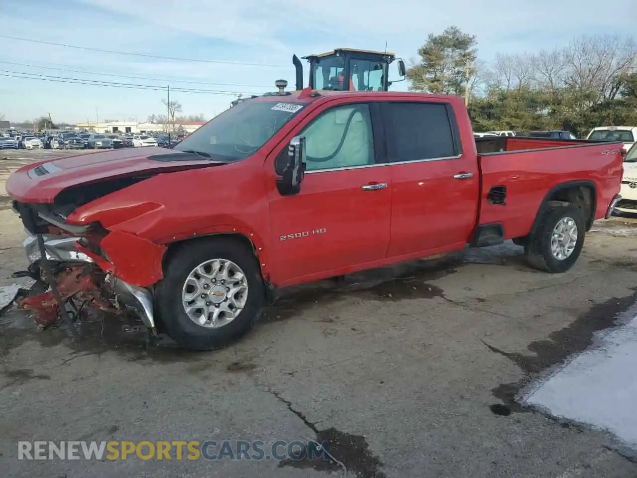 1 Photograph of a damaged car 1GC4YPE76NF143810 CHEVROLET ALL Models 2022