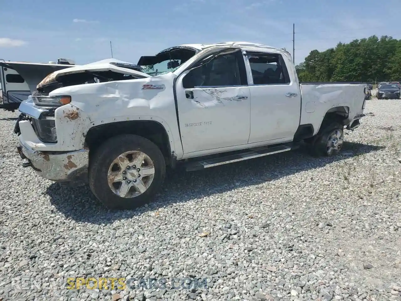 1 Photograph of a damaged car 1GC4YUEY6NF164812 CHEVROLET ALL Models 2022