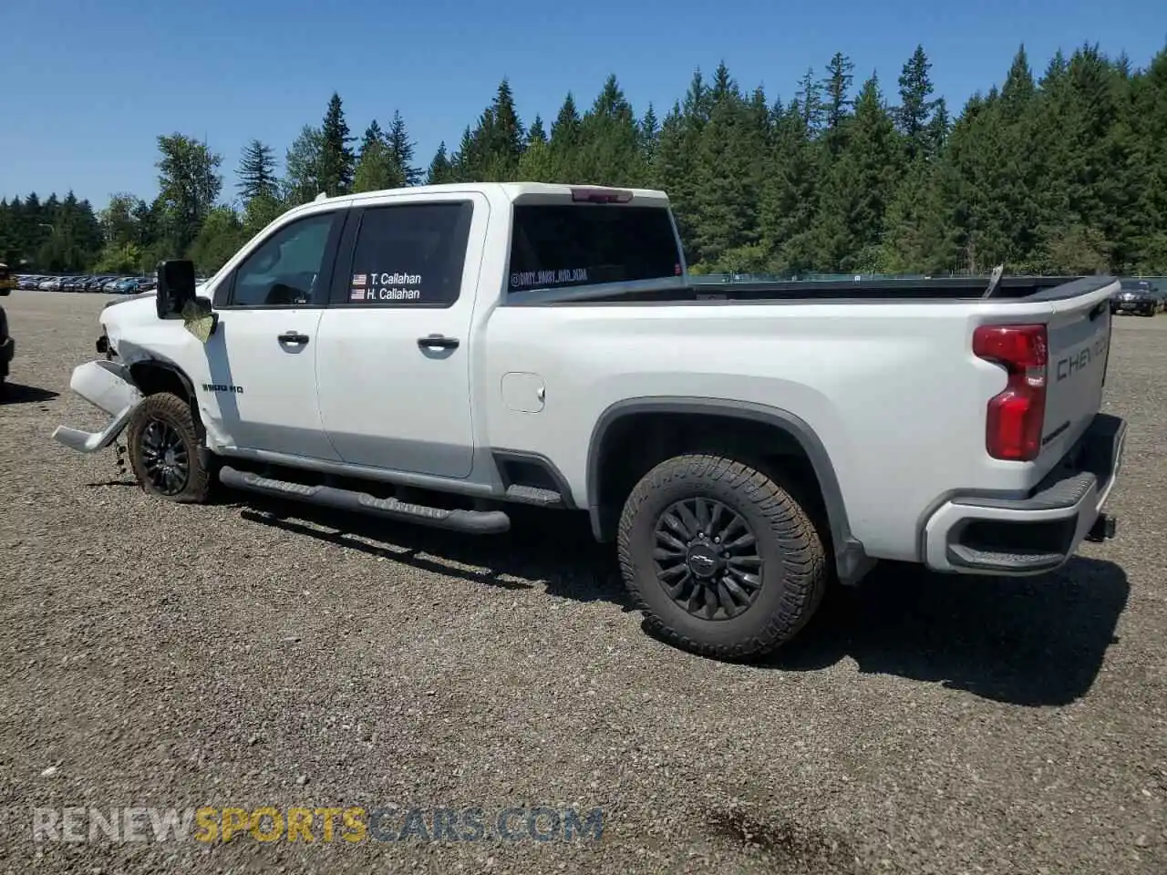 2 Фотография поврежденного автомобиля 1GC4YUEY8NF233077 CHEVROLET ALL Models 2022