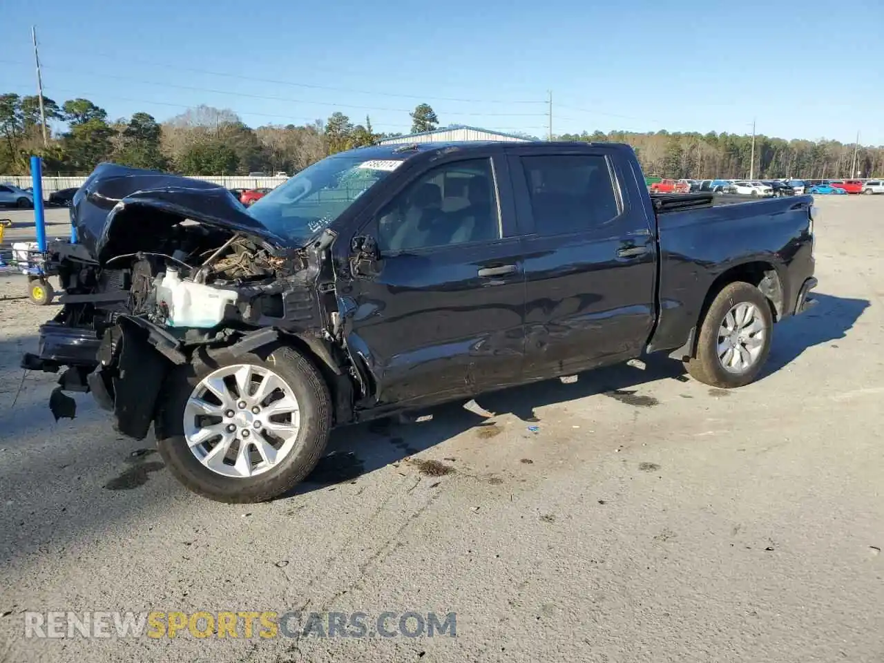 1 Photograph of a damaged car 1GCPDBEK3NZ536064 CHEVROLET ALL Models 2022