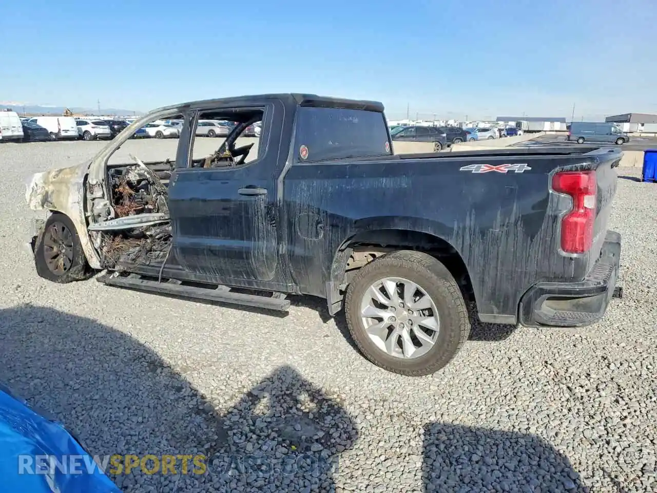 2 Photograph of a damaged car 1GCPDBEK5NZ578767 CHEVROLET ALL Models 2022