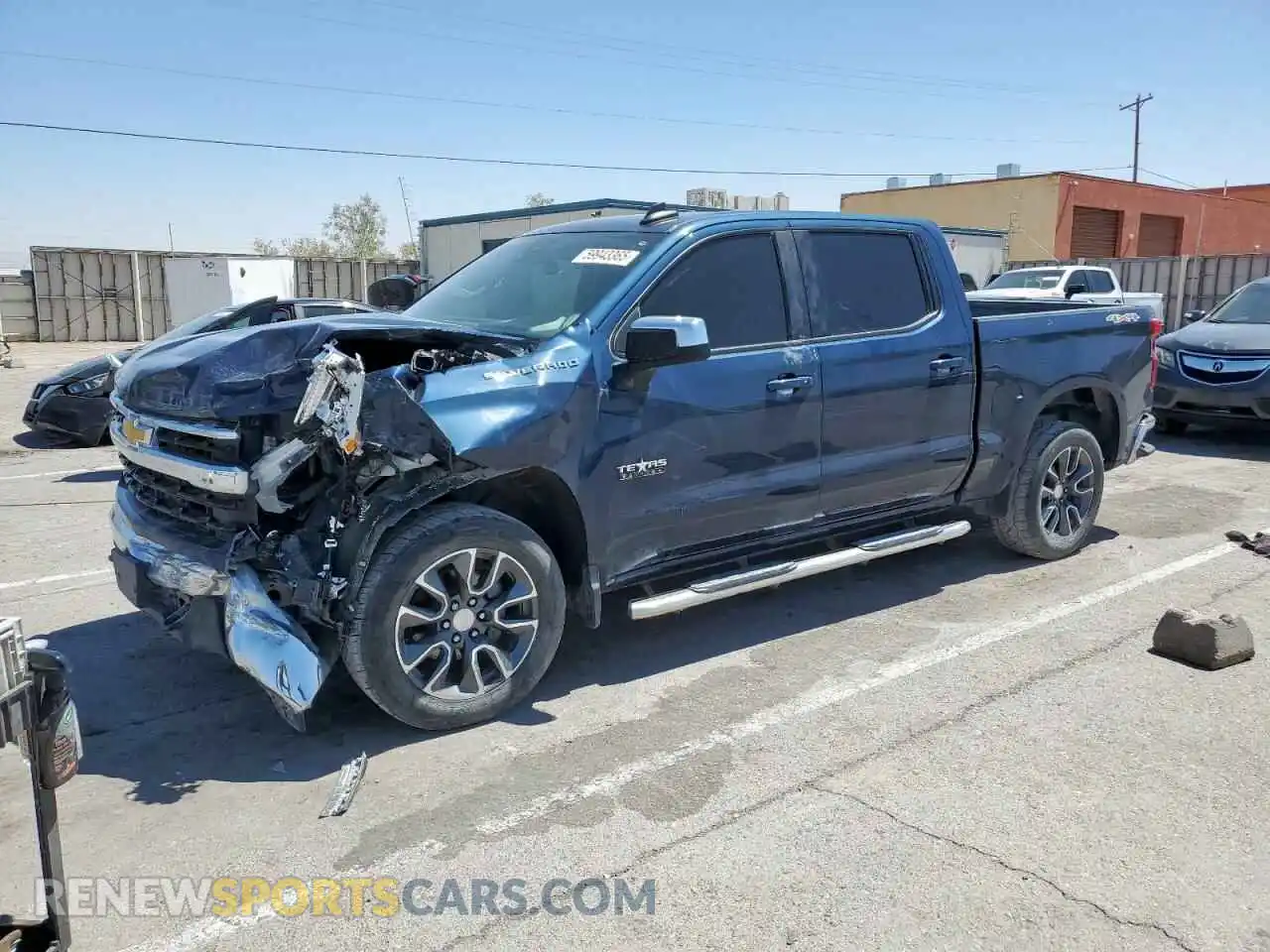 1 Photograph of a damaged car 1GCUDDED3NZ559411 CHEVROLET ALL Models 2022