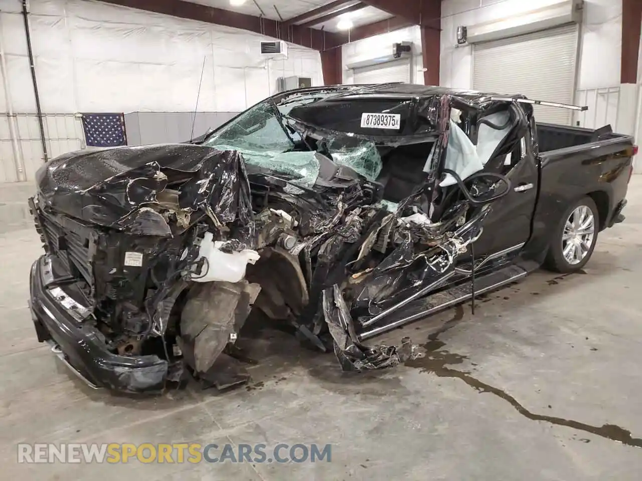 1 Photograph of a damaged car 1GCUDJED2NZ568003 CHEVROLET ALL Models 2022