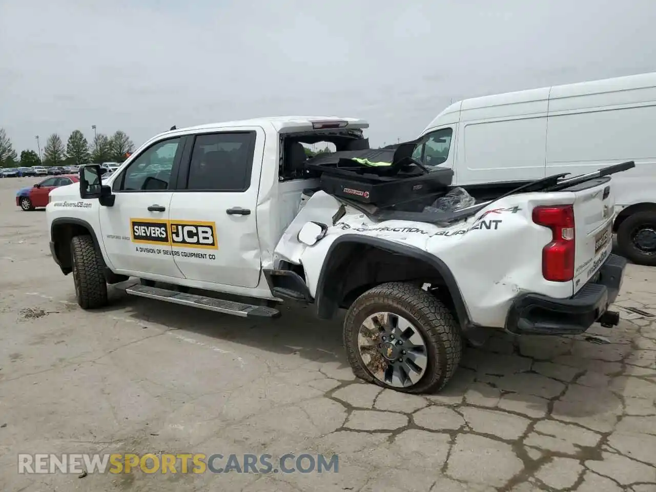 2 Photograph of a damaged car 2GC4YMEY2N1243997 CHEVROLET ALL Models 2022