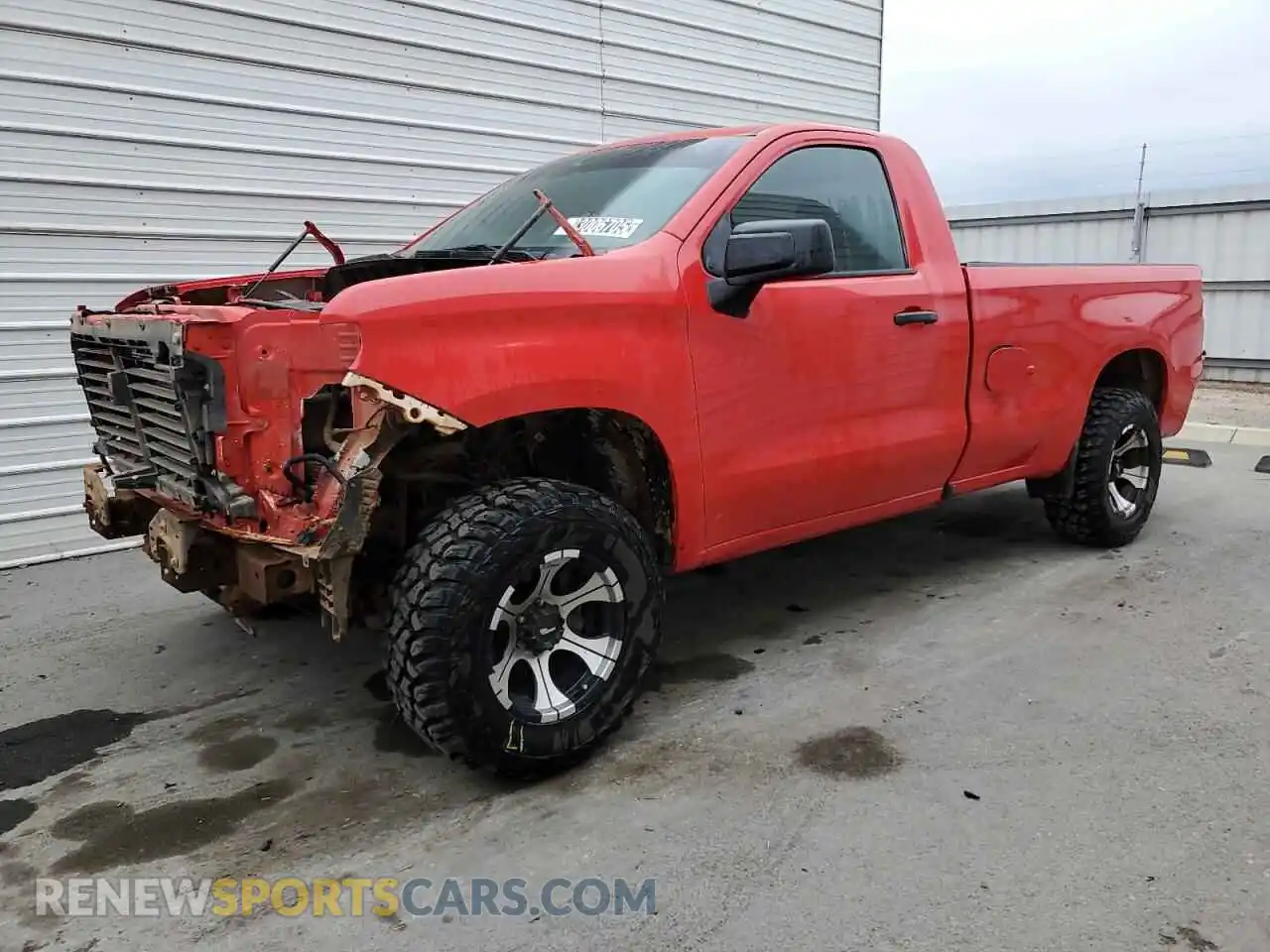 1 Photograph of a damaged car 3GCNAAED0NG542951 CHEVROLET ALL Models 2022