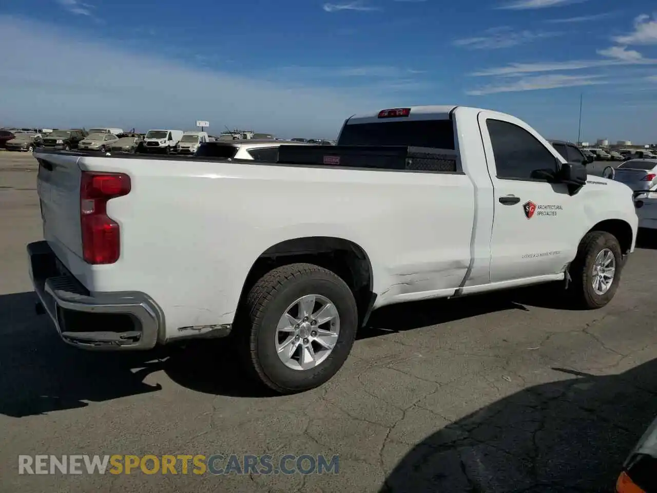 3 Photograph of a damaged car 3GCNAAED0NG589168 CHEVROLET ALL Models 2022