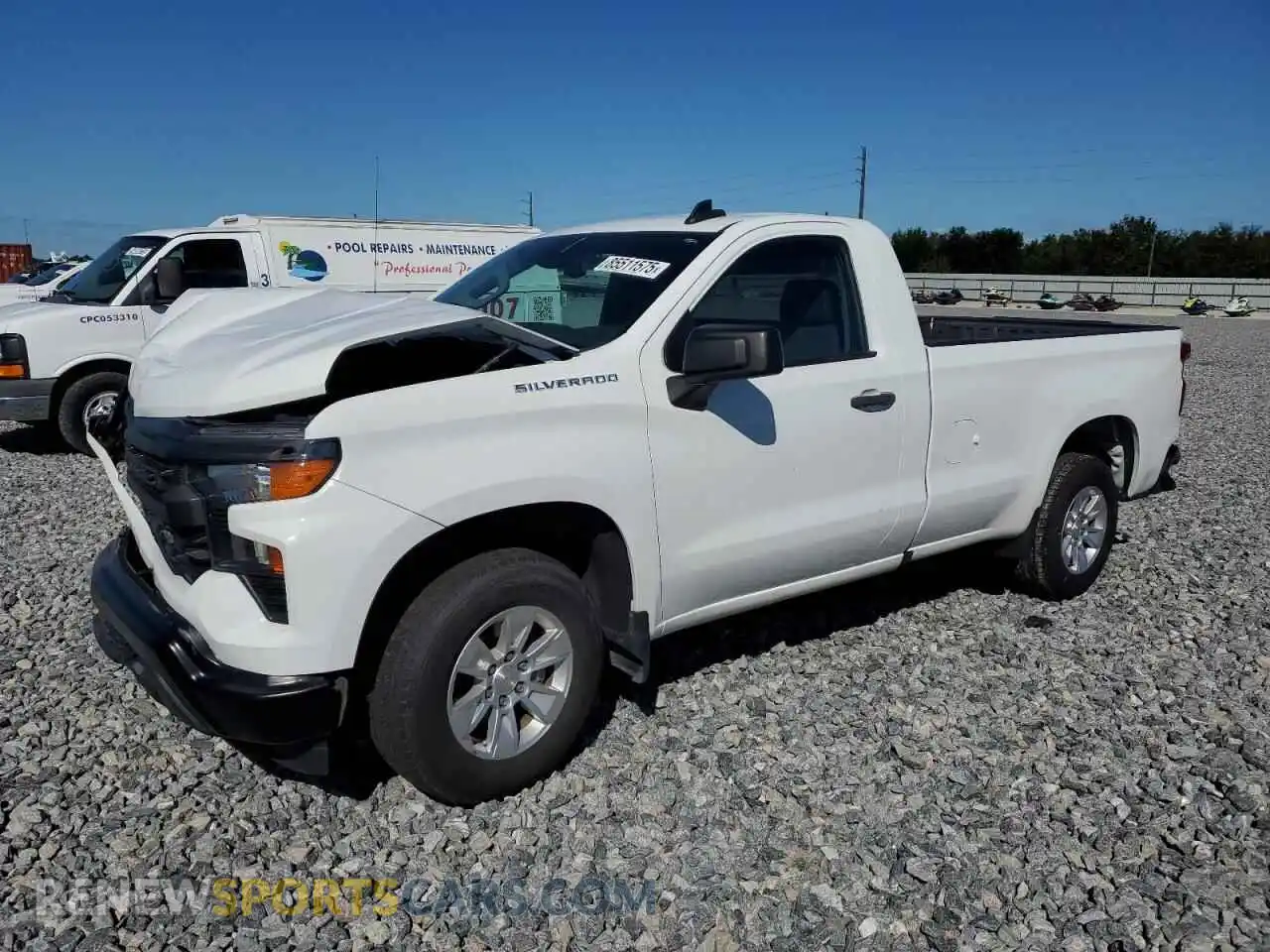1 Photograph of a damaged car 3GCNAAED3NG564975 CHEVROLET ALL Models 2022