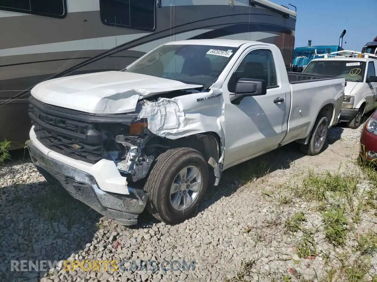 1 Photograph of a damaged car 3GCNAAED7NG685315 CHEVROLET ALL Models 2022