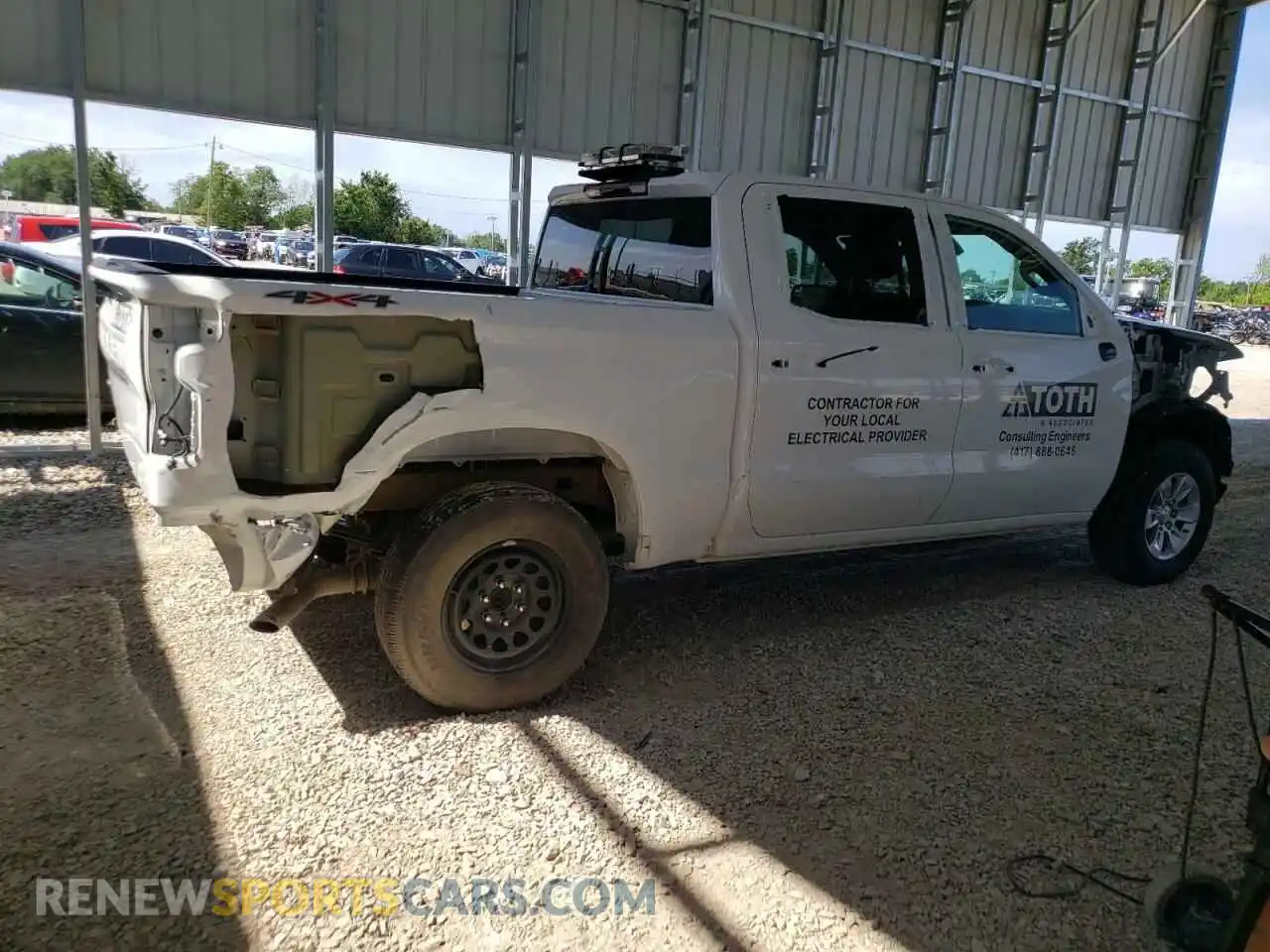 3 Photograph of a damaged car 3GCPDAEK0NG604752 CHEVROLET ALL Models 2022