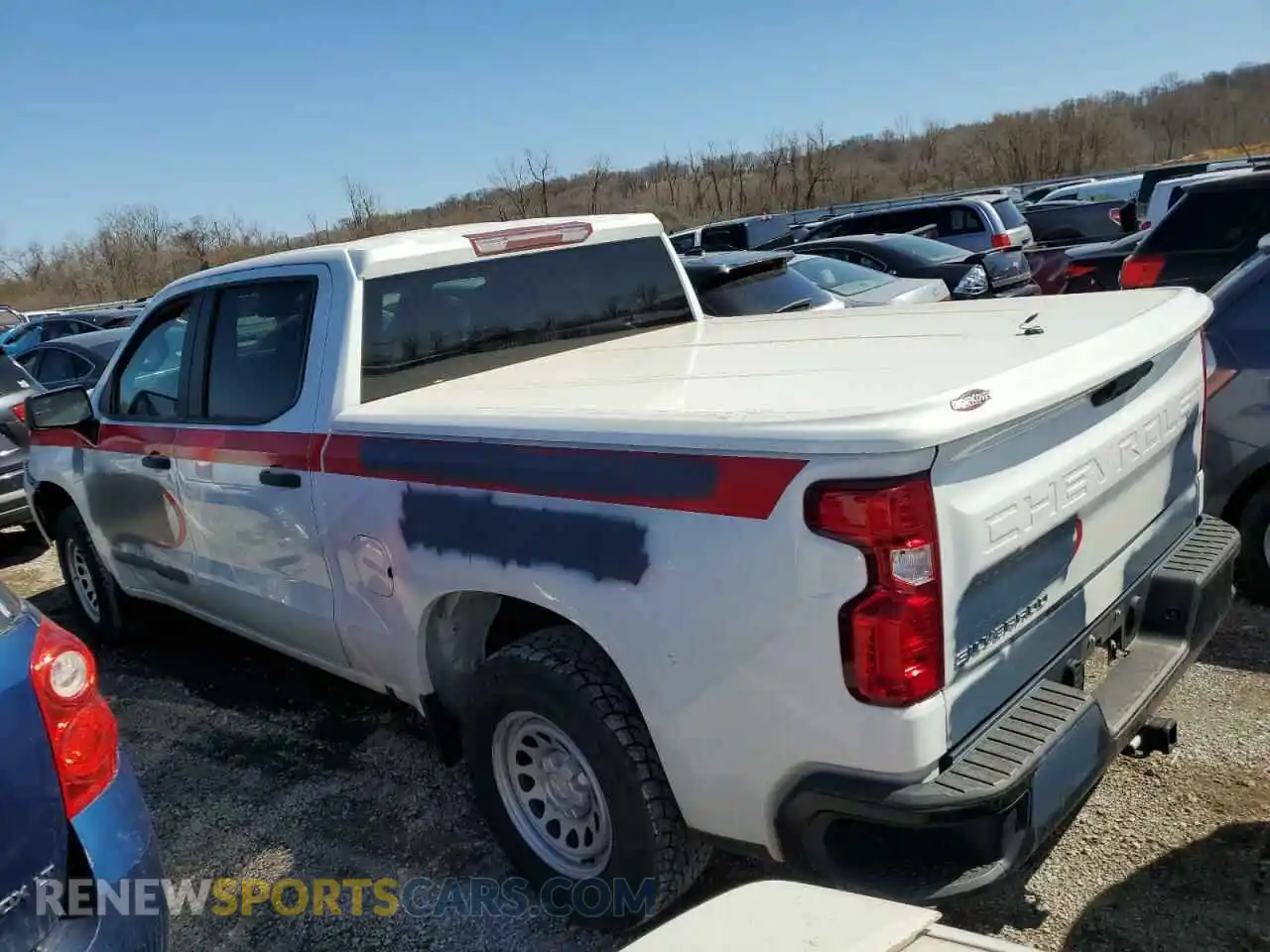2 Photograph of a damaged car 3GCPDAEK6NG536358 CHEVROLET ALL Models 2022