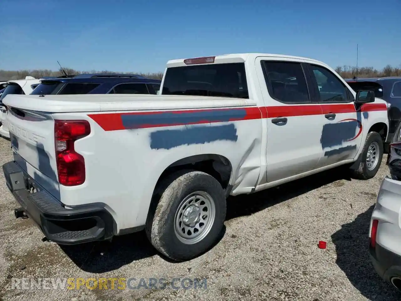 3 Photograph of a damaged car 3GCPDAEK6NG536358 CHEVROLET ALL Models 2022