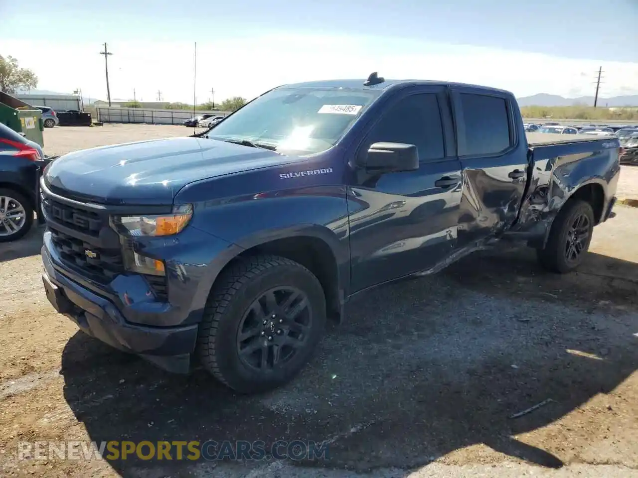 1 Photograph of a damaged car 3GCPDBEK2NG575938 CHEVROLET ALL Models 2022