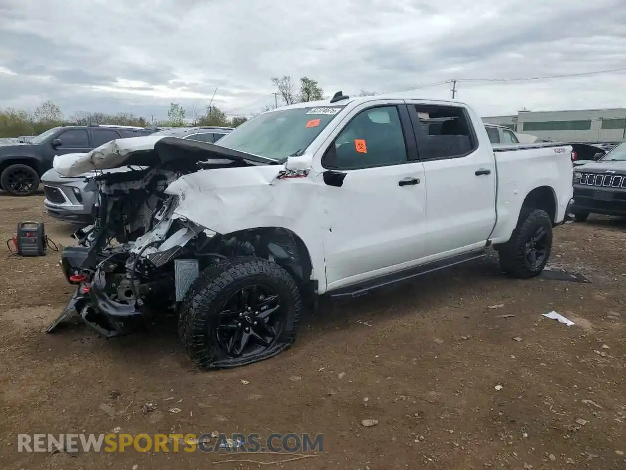 1 Photograph of a damaged car 3GCPDCED4NG525873 CHEVROLET ALL Models 2022
