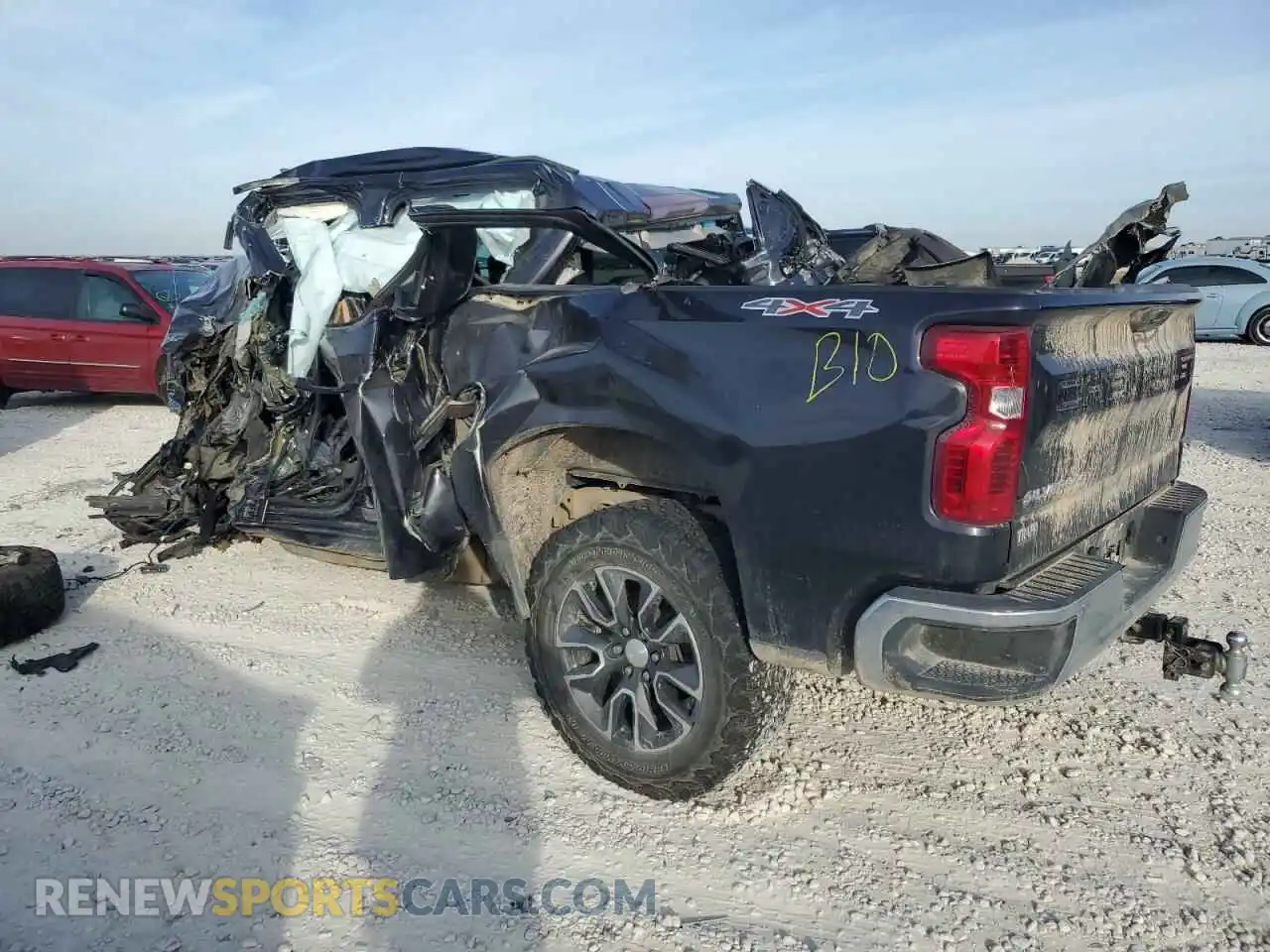 2 Photograph of a damaged car 3GCPDDEK7NG637233 CHEVROLET ALL Models 2022