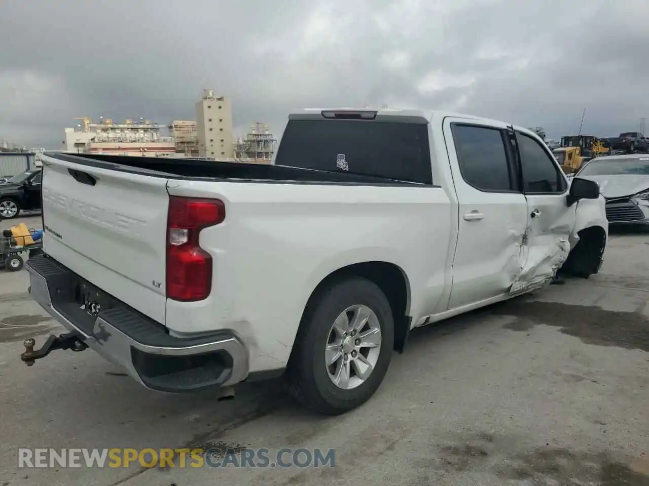 3 Photograph of a damaged car 3GCPWCEKXNG187033 CHEVROLET ALL Models 2022