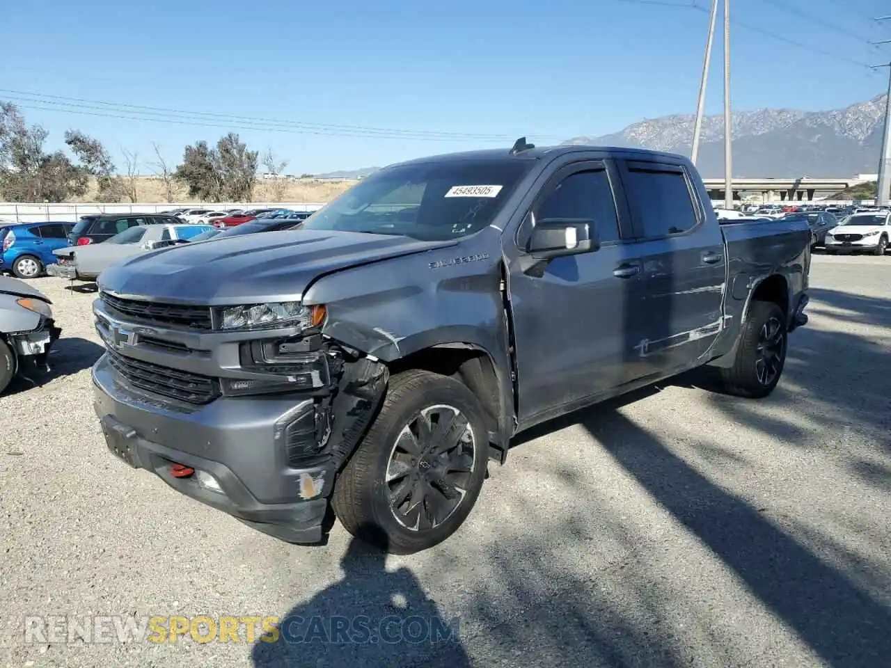 1 Фотография поврежденного автомобиля 3GCPWDED2NG106825 CHEVROLET ALL Models 2022