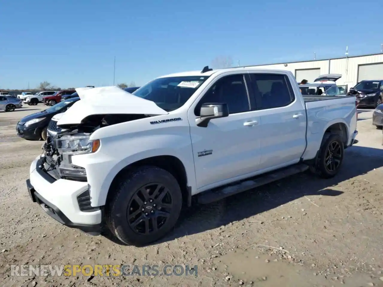 1 Photograph of a damaged car 3GCPWDED8NG171727 CHEVROLET ALL Models 2022
