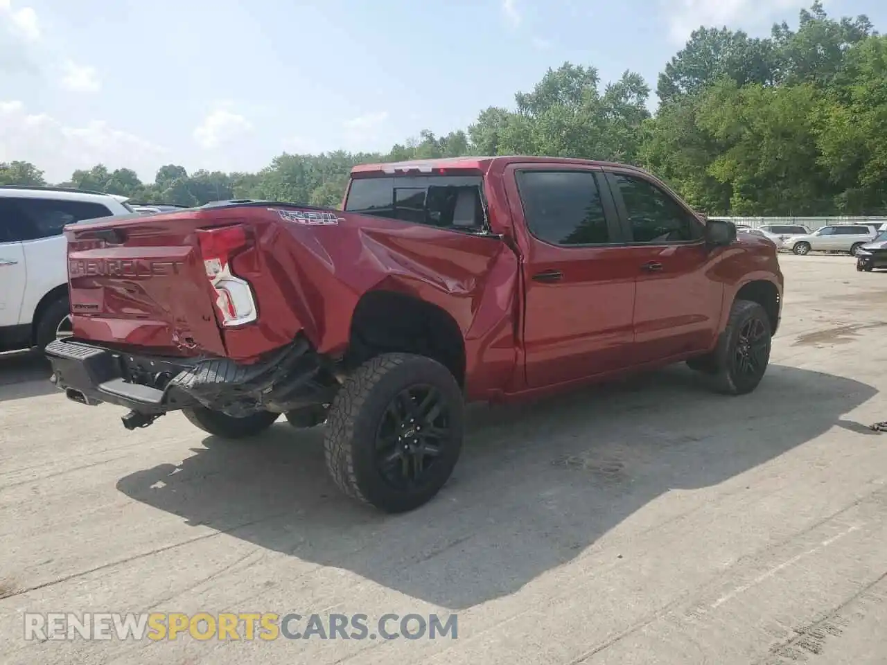 3 Photograph of a damaged car 3GCUDFED9NG524318 CHEVROLET ALL Models 2022