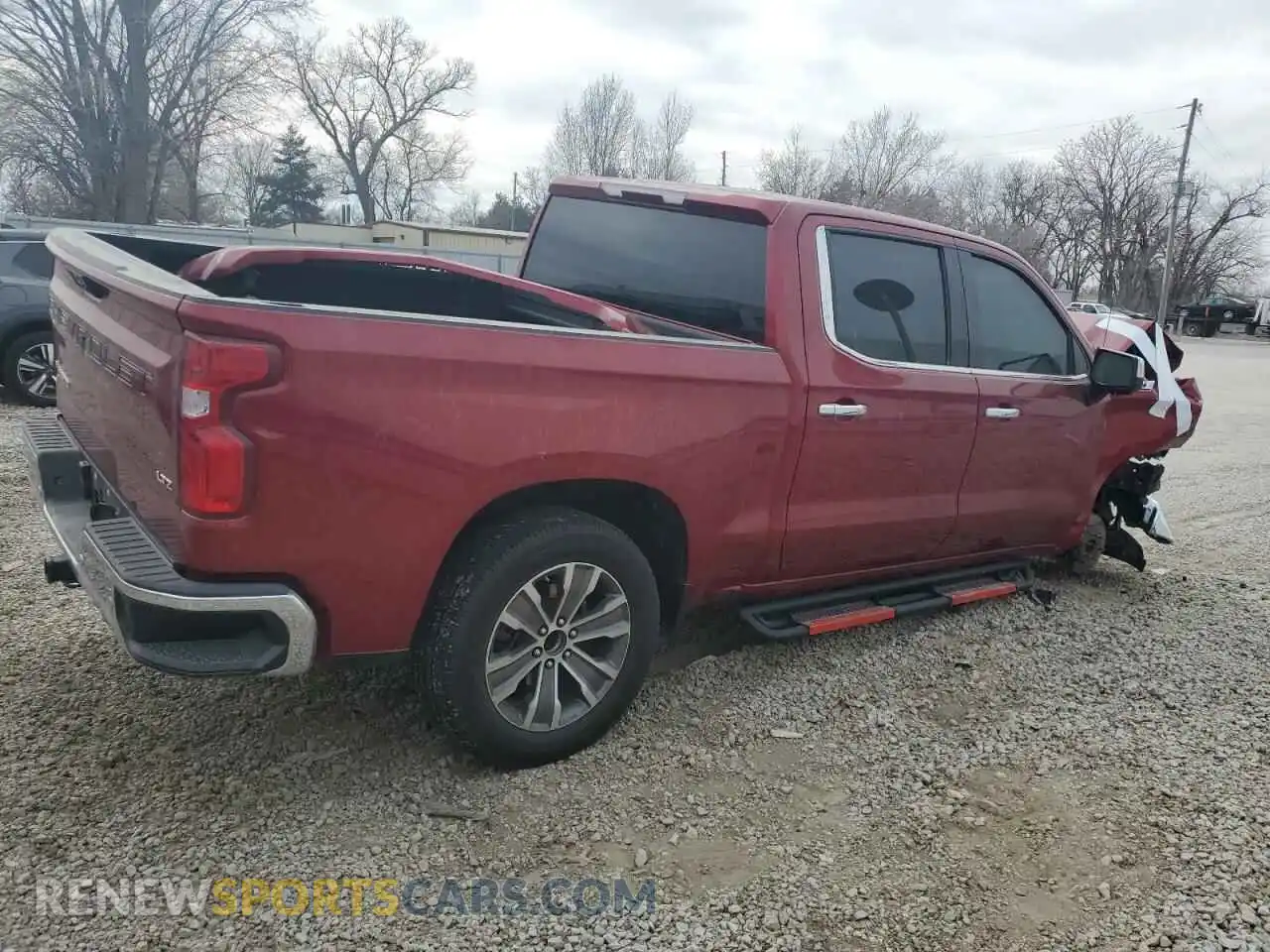 3 Фотография поврежденного автомобиля 3GCUDGEDXNG594299 CHEVROLET ALL Models 2022