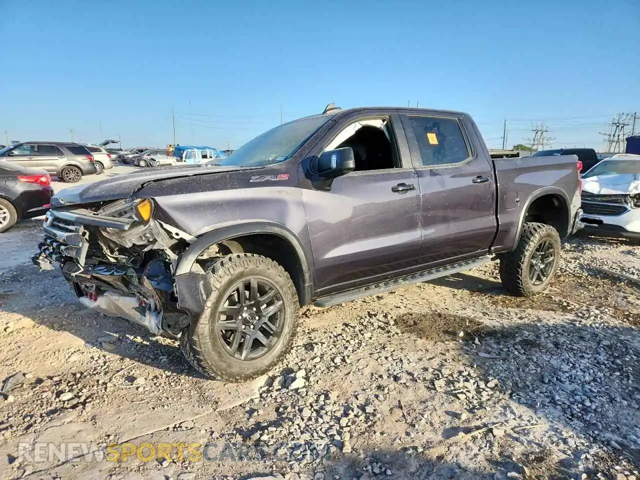 1 Photograph of a damaged car 3GCUDHEL9NG587499 CHEVROLET ALL Models 2022