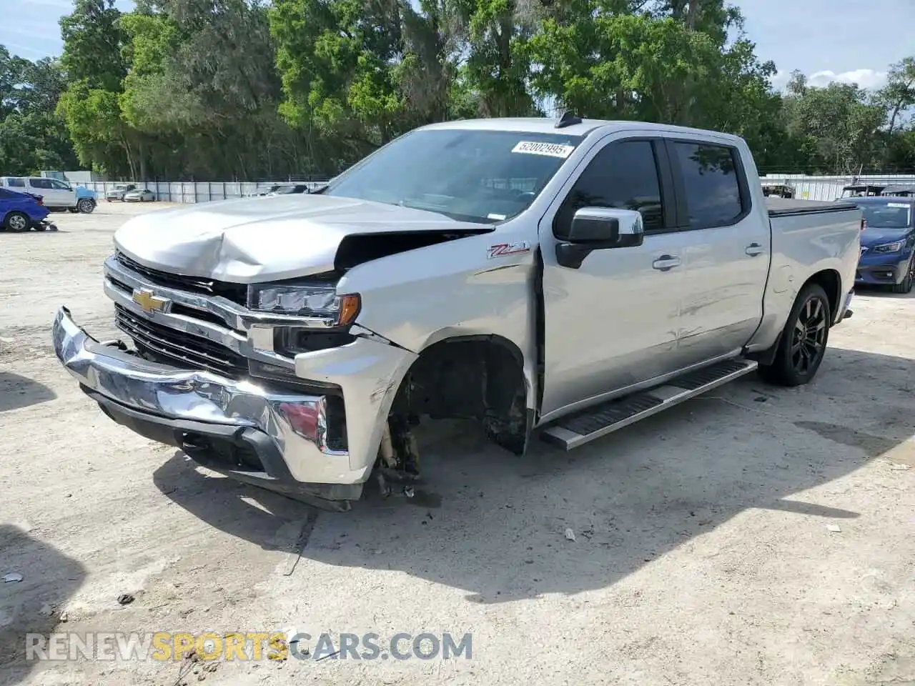 1 Photograph of a damaged car 3GCUYDED7NG124900 CHEVROLET ALL Models 2022