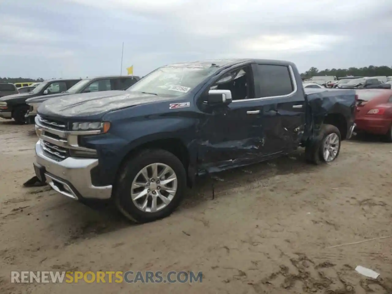 1 Photograph of a damaged car 3GCUYGED6NG112805 CHEVROLET ALL Models 2022