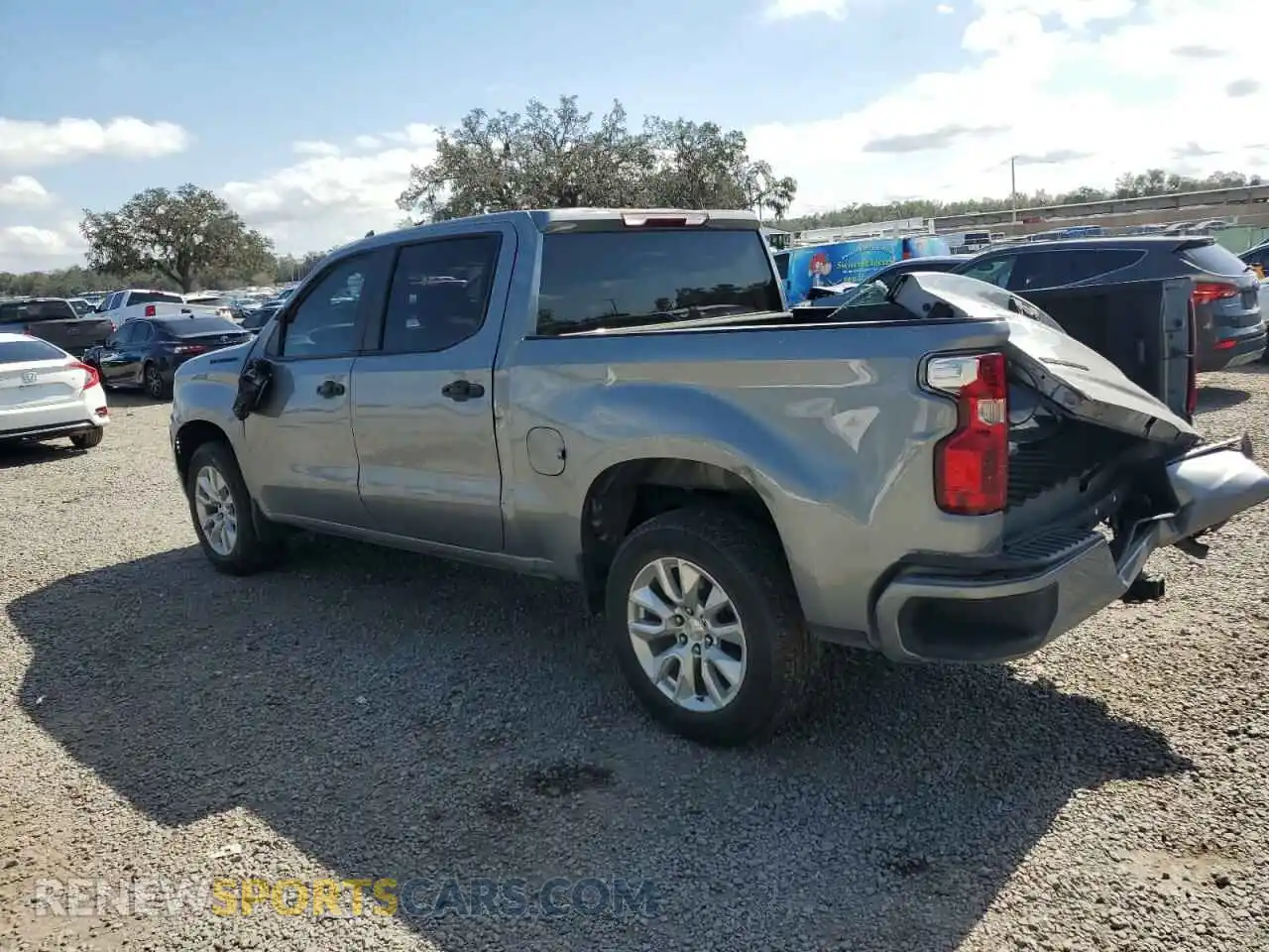 2 Photograph of a damaged car 1GCPABEKXPZ155145 CHEVROLET ALL Models 2023